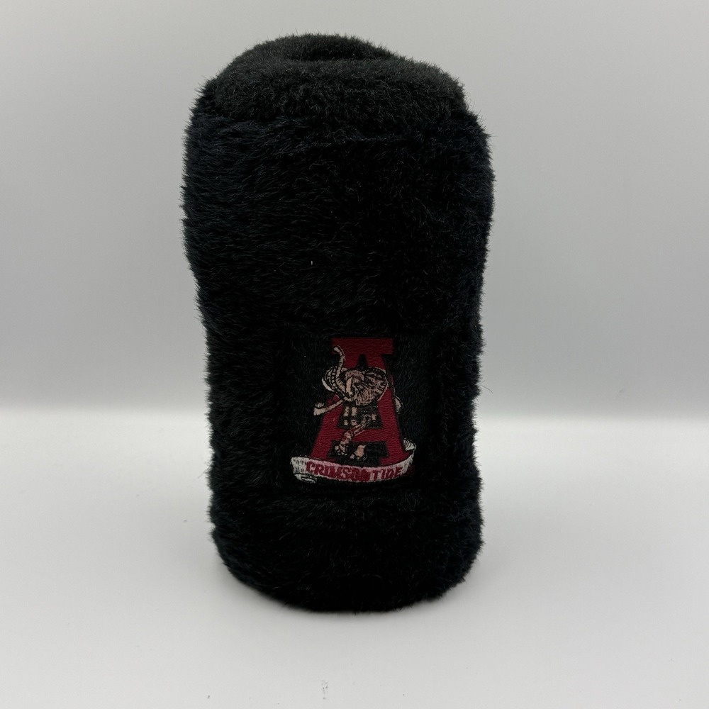 Vintage‎ Alabama Crimson Tide 3 Wood Headcover Black Fur Mascot